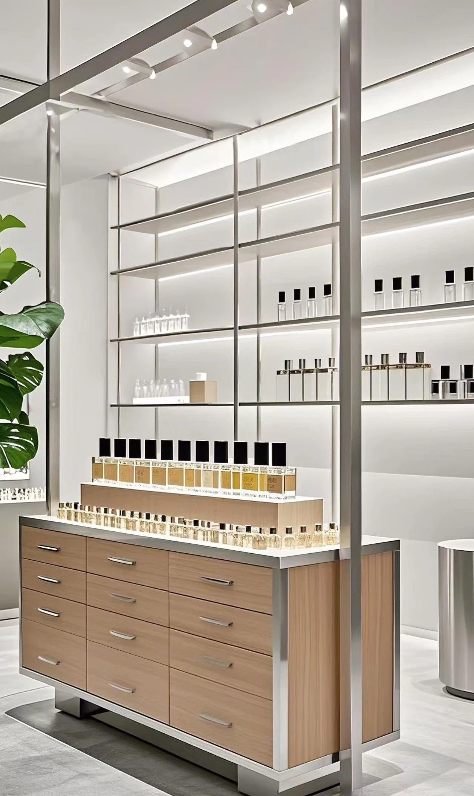 Perfume Showcase Cabinet