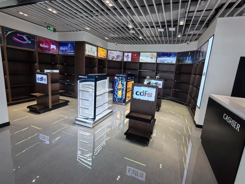 Perfume Stand Displayfor Duty Free Shop