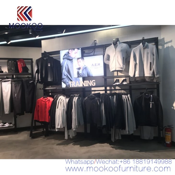 Sportswear Cloth Shop Design