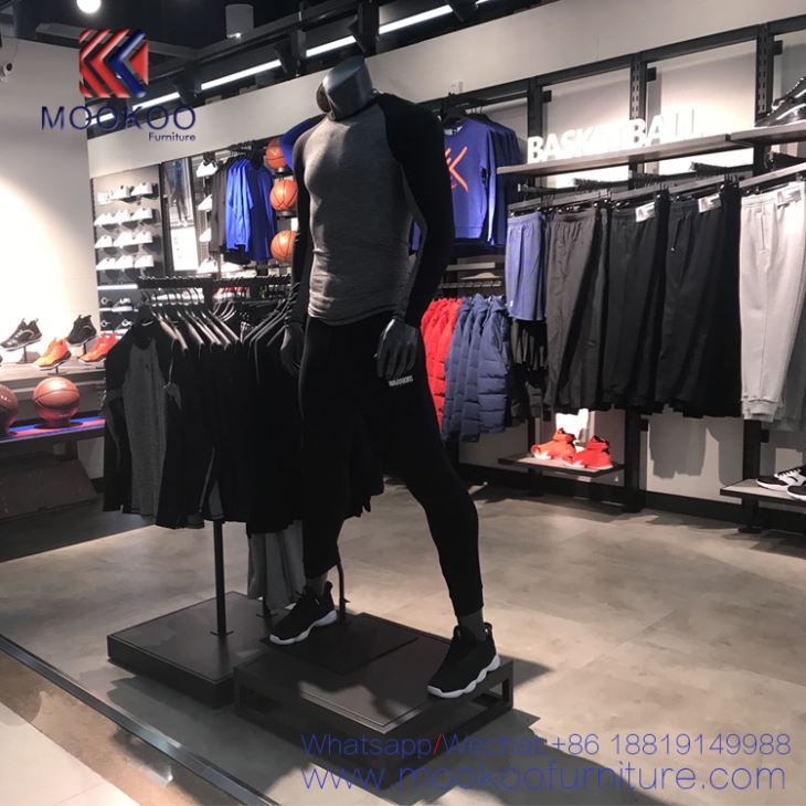 Sportswear Cloth Shop Design