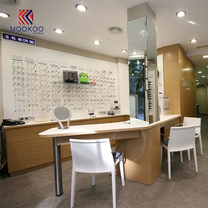 New Design Optical Shop Display Wall Sunglasses Shelf