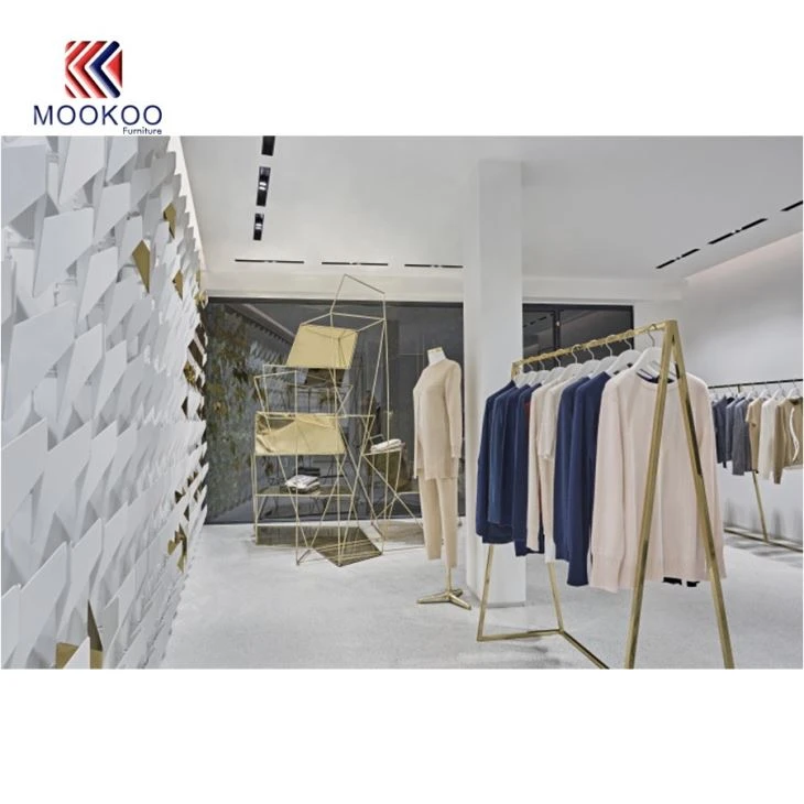 Factory For Fashionable Clothing Store Design Ladies Clothes Shop Design From CHINA MOOKOO