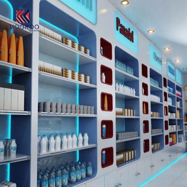Good Quality Pharmacy Shop Display Cabinet